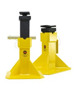 ESC10456 image(0) - ESCO 22 Ton Jack Stands with Adjustable Screw Top Saddle (Pair)