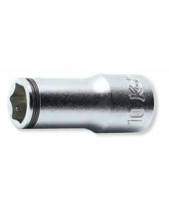 KKN3350X-17 image(0) - Ko-ken USA 3/8 Sq. Dr. Semi-Deep NUT GRIP&reg; Socket 17mm