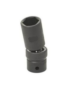 GRE2017UMD image(0) - Grey Pneumatic 1/2" Drive x 17mm Deep Universal Socket 6 Point - Black