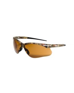 SRW50014 image(0) - Jackson Safety Safety Glasses - SG Series - Bronze Lens - Camo Frame - Hardcoat Anti-Scratch - Indoor/Outdoor