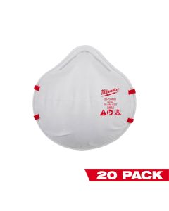 MLW48-73-4035 image(2) - Milwaukee Tool 20PK N95 Respirator