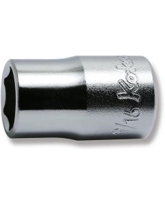 KKN4400A-9-16 image(0) - Ko-ken USA 4400A-9/16 1/2 Square Drive Socket 9/16 6 Point Length 37 mm