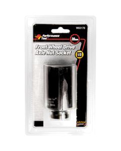 WLMW83178 image(0) - Wilmar Corp. / Performance Tool 30mm 12pt Axle Nut Socket CrMo