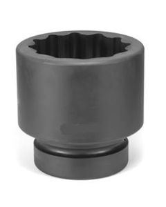 GRE7424R image(0) - Grey Pneumatic 2-1/2" Drive x 3-7/8" Standard - 12 Point Socket