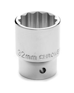 Wilmar Corp. / Performance Tool 3/4" Drive 32mm 12pt Socket