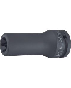 KKN16325-E30 image(0) - Ko-ken USA 16325-E30 3/4 Sq. Dr. Impact Deep TORX E30 Socket - Length 100mm