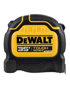 DWTDWHT36935S image(0) - DeWalt Tough Tape Measure 35 Foot x 1-1/4 Inch