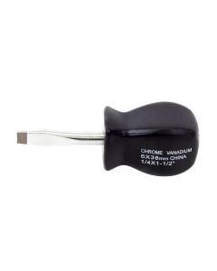 SUN98005 image(0) - SUNEX 1/4" x 1-1/2" Black Screwdriver