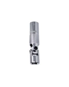KTI22438 image(0) - K Tool International Spark Plug Socket Magnetic Universal Joint 14mm 6 Point