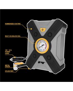 WLMW7901 image(0) - Wilmar Corp. / Performance Tool 12V Rapid Tire Inflator w/LED Light