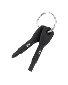 WLM20234 image(0) - Wilmar Corp. / Performance Tool 2 Piece Screwdriver Keychain