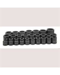 GRE8126M image(0) - Grey Pneumatic 3/4" Dr. 26 Piece Metric Master Set - 12 Point