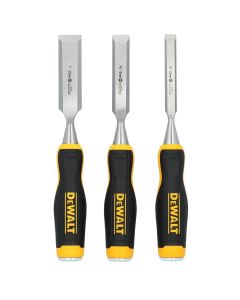 DWTDWHT16862 image(0) - DEWALT 3 pc. Wood Chisel Set