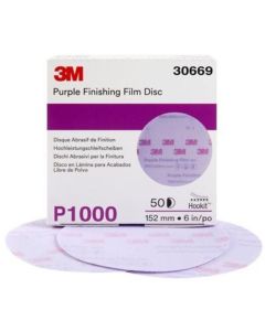 MMM30669 image(0) - 3M Hookit Abrasive Disc 260L 6" P1000 50pack