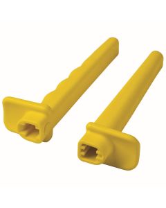 KLE13134 image(0) - Klein Tools Plastic Handle Set for 63607 (2017 Edition) Cable Cutter