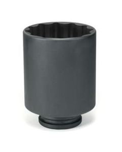 GRE6298D image(0) - Grey Pneumatic 1-1/2" Drive x 3-1/16" Deep - 12 Point Socket