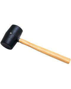 WLMW1146 image(0) - Wilmar Corp. / Performance Tool 32 oz. Rubber Mallet Wood Handle