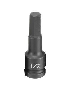 GRE2916F image(0) - Grey Pneumatic 1/2" Drive x 1/2" Hex Driver