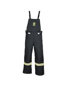 OBRTCG100-BIB-3XL image(0) - OBERON Bib Overalls - Arc Flash - 100 Cal TCG Ultralight - Color: Black - Size: 3XL