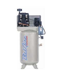 IMC318V image(0) - IMC (Belaire) 5 HP 80 Gallon 175 PSI 230 Volt Air Compressor 5 HP 80 Gallon Vertical 175 PSI 230 1 60 16.6 CFM T39 Pump 184 T Frame Motor w starter