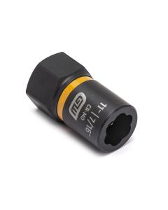 KDT84760 image(0) - GearWrench 3/8 Inch Drive Bolt Biter Impact Extraction Socket 11-mm [7/16-Inch]