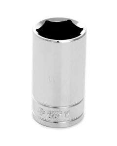 WLMW38332 image(0) - Wilmar Corp. / Performance Tool 3/8" Drive 1" 6pt Deep Socket