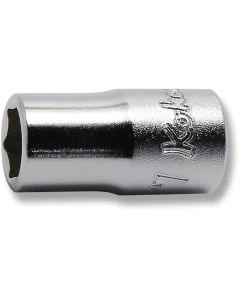 KKN2400M-7 image(0) - Ko-ken USA 2400M-7 1/4 Sq. Dr. Socket 7mm 6 point Length 22mm