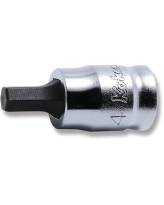 KKN2010MZ-25-4 image(0) - Ko-ken USA 2010MZ.25-4 1/4 Square Drive Bit Socket 4 mm 6 Point Length 25 mm Z-series