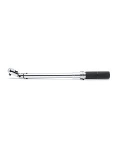 KDT85086M image(0) - GearWrench 3/8 Inch Drive Flex Head Micrometer Torque Wrench 5-75 ft/lbs.