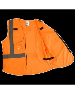 MLW48-73-5032 image(4) - Milwaukee Tool Hi Vis Orange Safety Vest - L/XL