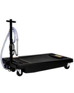 MILZELP17-EP image(1) - Zeeline by Milton 17-Gallon Poly Low-Profile Oil Drain w/ Electric Evacuation Pump