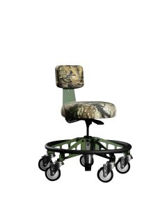 VYPRSM-RTOG-EZ image(0) - Vyper Industrial 400 lb Capacity Robust Steel Max Ez-Lift Shop Chair - Limited Edition RealTree APX Camo Seat