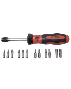 KTI72104 image(0) - K Tool International Torque Screwdriver Set 13 Pieces