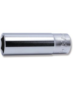 KKN3300A-1-2 image(0) - Ko-ken USA 3300A-1/2 3/8 Square Drive Socket 1/2 6 Point Length 55 mm