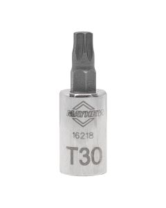 MAY16218 image(1) - Mayhew Mayhew T30 Torx&reg; Short Insert Socket Bit, 1/4-Inch Drive