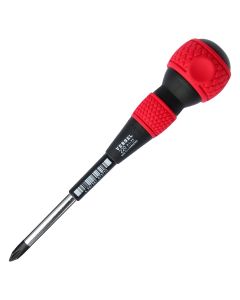 VES220P175 image(0) - Vessel Tools No.220 Ball Grip Screwdriver PH1x75