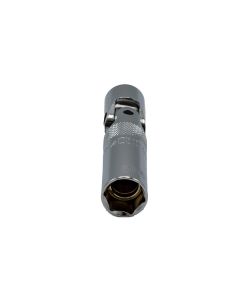 VIMMSPMSU916 image(0) - VIM Tools 9/16 Inch Magnetic Spring-Loaded UJ Spark Plug Socket - 3/8 Inch Drive