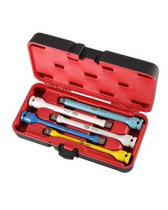 INT40012 image(0) - American Forge & Foundry Torque Limiting Extension Set - 1/2" Drive - 5 Pc. - 65,80,100,120,140 Ft/Lbs