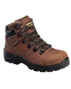 FSIA7451-9.5M image(0) - Avenger Work Boots Foundation - Women's Boots - Carbon Nano-Fiber Toe - IC|EH|SR|PR - Brown/Black -Size: 9.5 - D - (Regular)