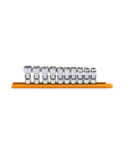 KDT80565 image(0) - GEARWRENCH 10 Piece 3/8 Inch Drive 6 Point Flex Metric Socket Set
