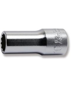 KKN3305X-10 image(0) - Ko-ken USA 3305X-10 3/8 Square Drive Socket 10 mm 12 Point Length 40 mm