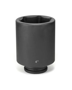 GRE6076D image(0) - Grey Pneumatic 1-1/2" Drive x 2-3/8" Deep Socket