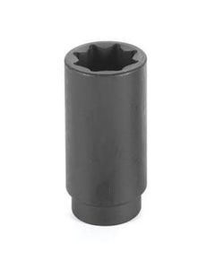GRE2528SD image(0) - Grey Pneumatic 1/2" Drive x 7/8" Deep - 8 Point Socket