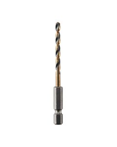 DWTDWA5009 image(0) - DEWALT 9/64" Black And Gold Ir Drill Bit