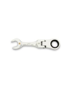 KDT86863 image(0) - GearWrench 13mm 90-Tooth 12 Point Stubby Flex Combination Ratcheting Wrench