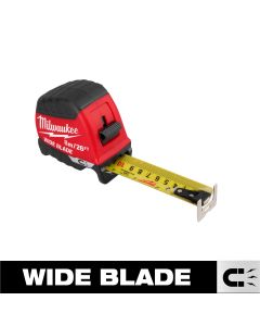 MLW48-22-1226M image(0) - Milwaukee Tool 8m/26ft Wide Blade Magnetic Tape Measure