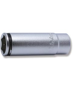 KKN2350M-12 image(0) - Ko-ken USA 1/4 Sq. Dr. Deep NUT GRIP&reg; Socket 12mm