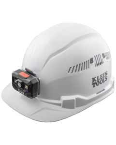 KLE60105 image(0) - Klein Tools Hard Hat, Vented, Cap Style, White