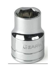 KDT80357 image(0) - GearWrench 3/8 Inch Drive 6 Point Standard SAE Socket 11/16 Inch