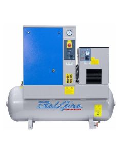 IMC4152023444 image(0) - IMC (Belaire) 10 HP 132 Gallon 125 PSI Air Compressor 10 HP 132 Gallon 125 PSI Screw w Dryer 37 CFM MAX 125 PSI 208230460V 3Ph 66 dBA